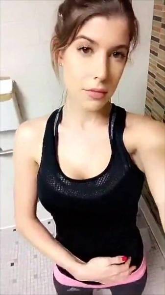 Andie Adams after workout masturbating snapchat premium xxx porn videos on fanspics.com