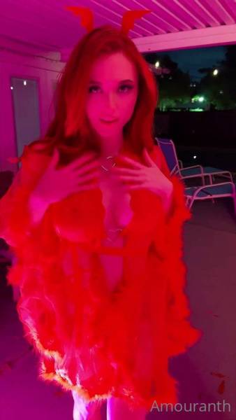 Amouranth Nude Halloween Knob Handjob Onlyfans Video Leaked on fanspics.com