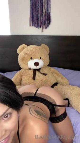 Maddy Belle Nude Teddy Bear Sex OnlyFans Video Leaked on fanspics.com