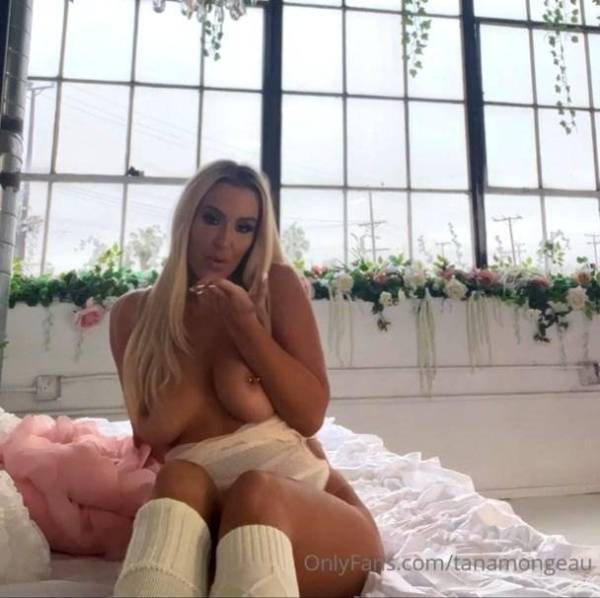 Tana Mongeau Nude Topless Tease Onlyfans Video Leaked on fanspics.com
