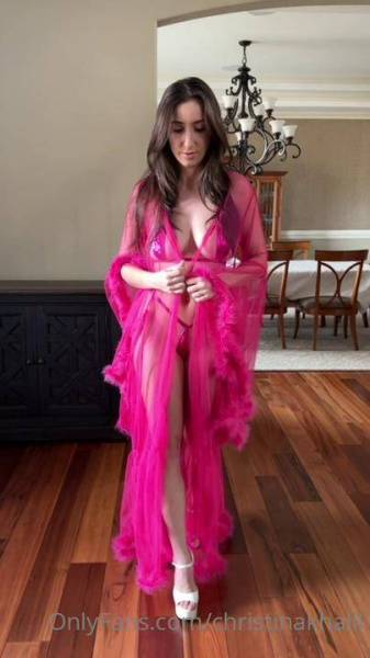 Christina Khalil Pink Micro Bikini PPV Onlyfans Video Leaked on fanspics.com