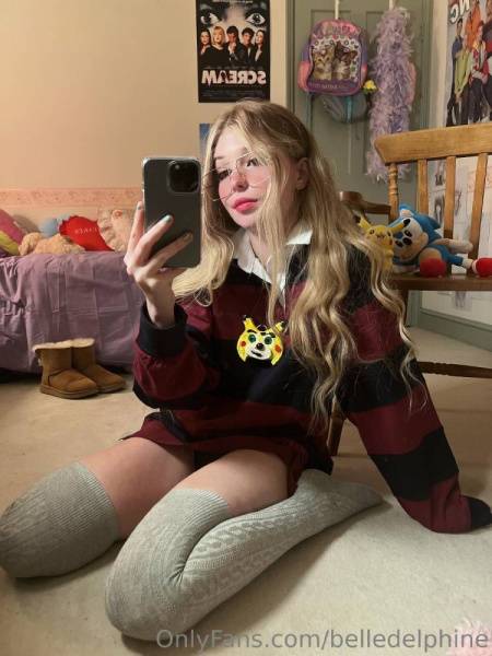 Belle Delphine Thong Ass Sonichu Selfie Onlyfans Set Leaked on fanspics.com