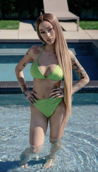 Bhad Bhabie Sexy Pool Bikini Onlyfans Set Leaked - Usa on fanspics.com