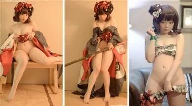 Nikumikyo Hokusai Nude Cosplayer Video on fanspics.com