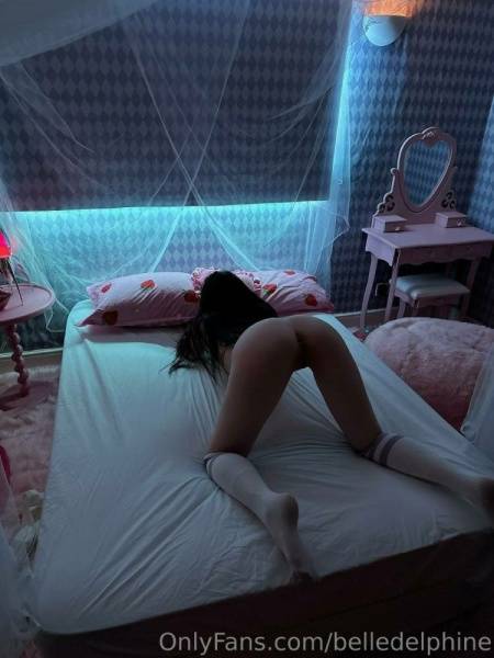 Belle Delphine Nude Cam Girl Bedroom Onlyfans Set Leaked on fanspics.com