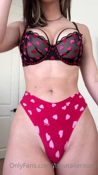 Natalie Roush Nude Valentines Panties Haul Onlyfans Video Leaked on fanspics.com