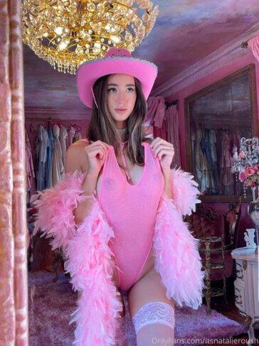 Natalie Roush Pink Cowboy Onlyfans Set Leaked on fanspics.com