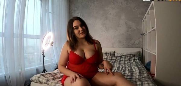 Poly Sweet Playing With Huge Tits Video on fanspics.com