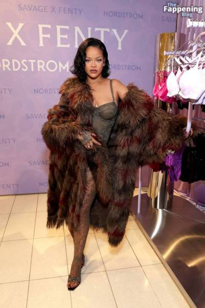 Rihanna Looks Sexy at the Savage x Fenty Launch (10 Photos) on fanspics.com