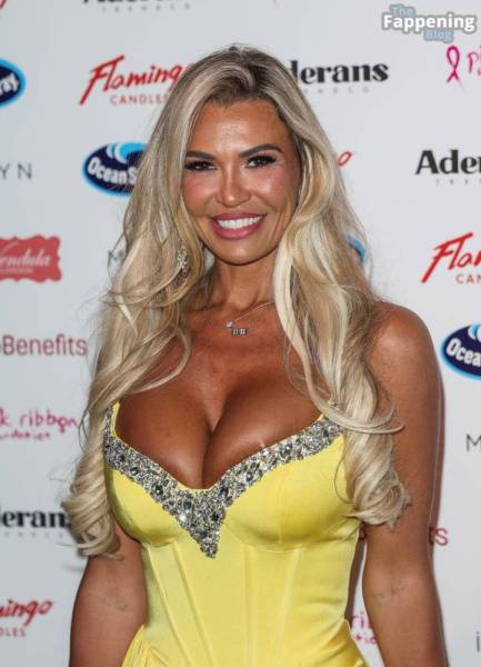 Christine McGuinness Shows Off Her Sexy Boobs at the PinkLondon2024 Event in London (56 Photos) on fanspics.com