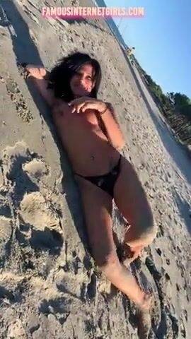 Nathalie Andreani Nude Video MILF Public on fanspics.com