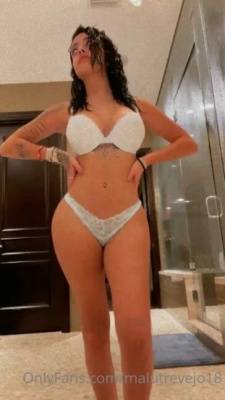 Malu Trevejo Thong Lingerie Dancing OnlyFans Video  - Usa on fanspics.com