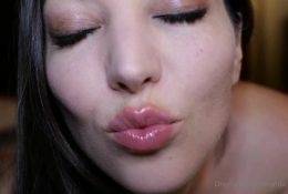 Orenda ASMR Close Up Kisses Video  on fanspics.com