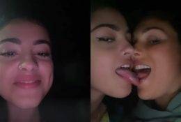 Malu Trevejo OnlyFans Kissing Video  on fanspics.com