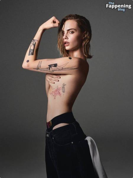 Cara Delevingne Sexy & Topless – Calvin Klein Pride Campaign (8 Photos) on fanspics.com