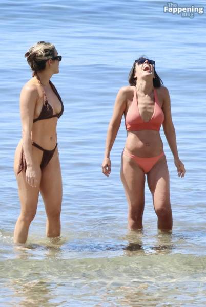 Janette Manrara & Ashley Roberts Laugh and Joke on the Beach in Marbella (74 Photos) on fanspics.com
