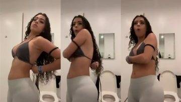 Malu Trevejo Nude Nipple Slip Video  on fanspics.com