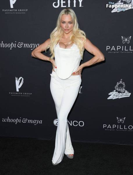 Lindsey Pelas Displays Nice Cleavage at Whoopi Goldberg’s New Cannabis Brand Party (29 Photos) on fanspics.com