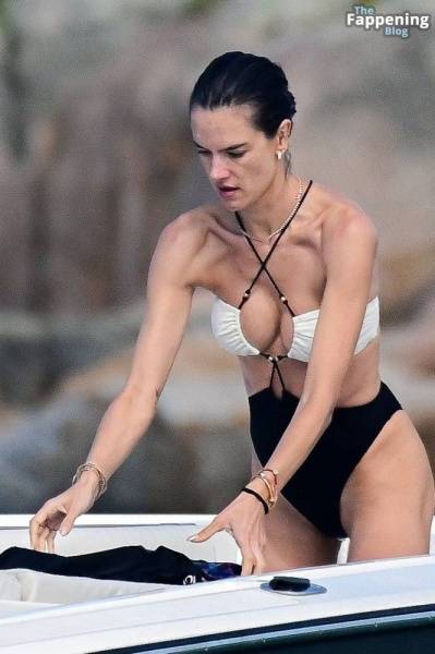 Alessandra Ambrosio Shows Off Her Sexy Bikini Body in Florianopolis (23 Photos) on fanspics.com