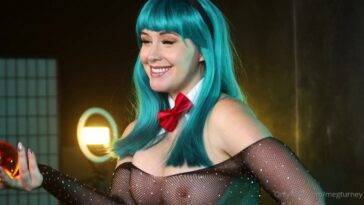 Meg Turney Nude Bulma Cosplay Onlyfans Video on fanspics.com