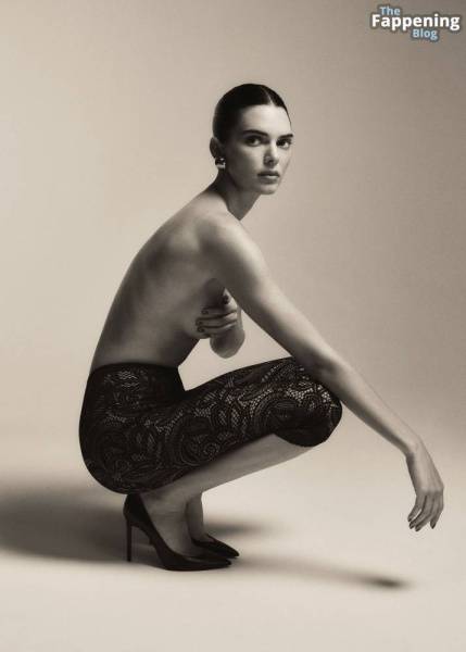 Kendall Jenner Vamps It Up and Goes Topless for FWRD’s Fall 2024 Fashion Campaign (21 Photos) on fanspics.com