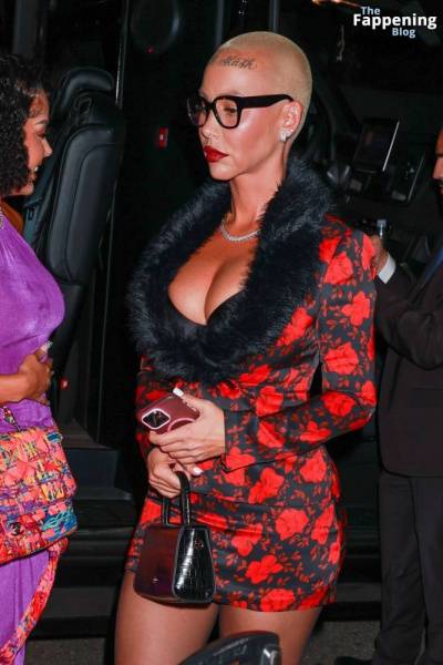 Amber Rose Celebrates Florence Mirsky’s Birthday at Giorgio Baldi (112 Photos) on fanspics.com