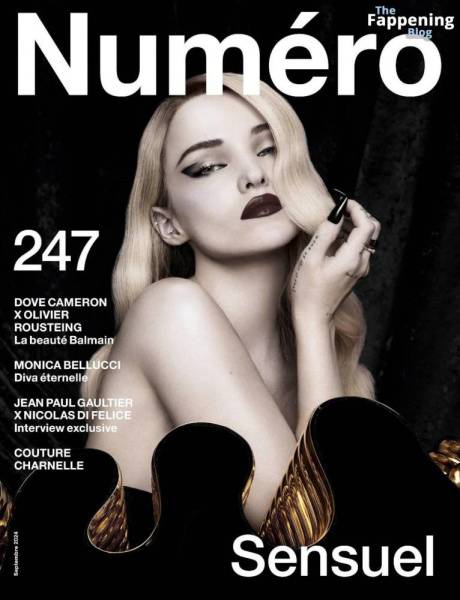 Dove Cameron Sexy & Topless – Numéro France (11 Photos) - France on fanspics.com