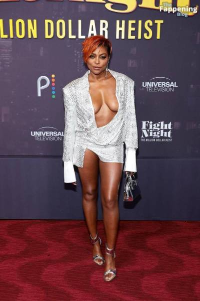 Taraji P. Henson Displays Her Sexy Boobs at the ‘Fight Night: The Million Dollar Heist’ Premiere (55 Photos) - New York on fanspics.com