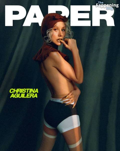 Christina Aguilera Sexy & Topless – Paper Magazine (17 Photos) on fanspics.com